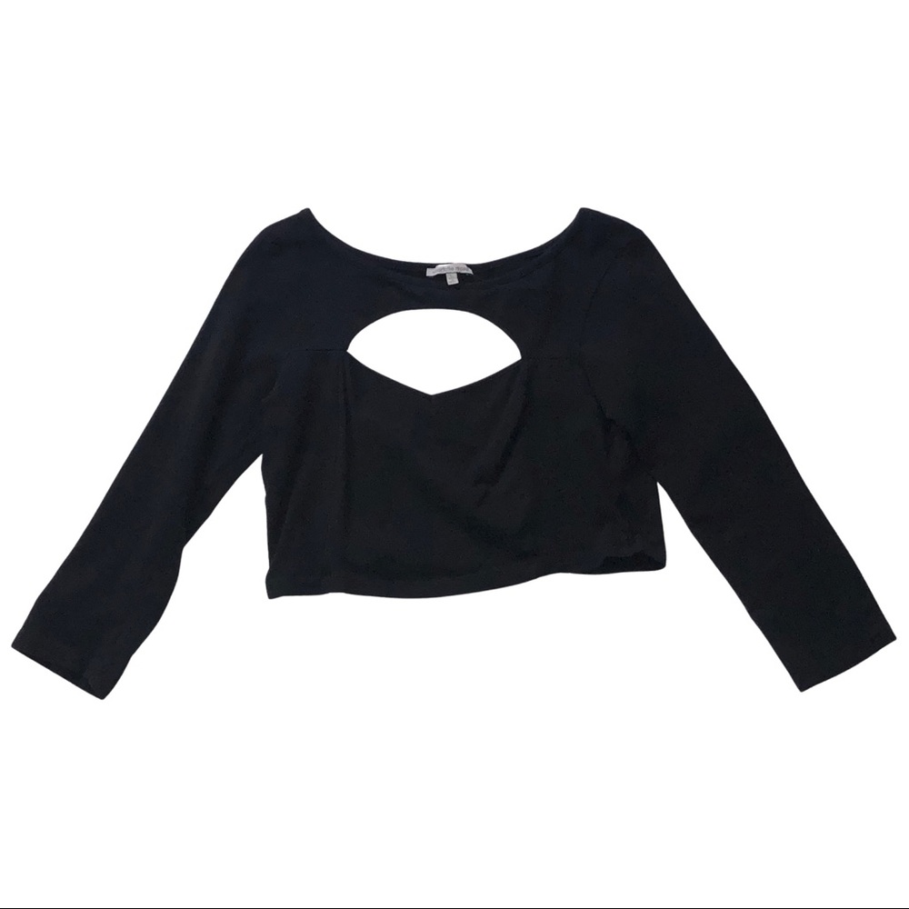 Crop Top with cut out in front